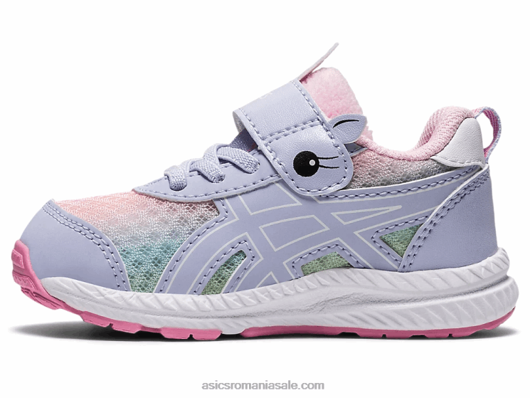 Asics liliac opal/alb susțin dimensiunea 7 copil mic ZF4644547