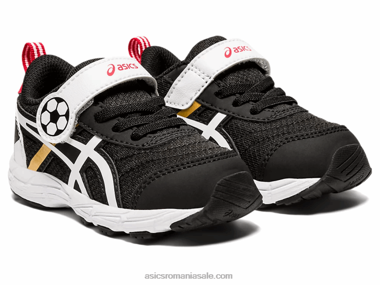 Asics negru/aur pur susțin dimensiunea 6 copil mic ZF4644556