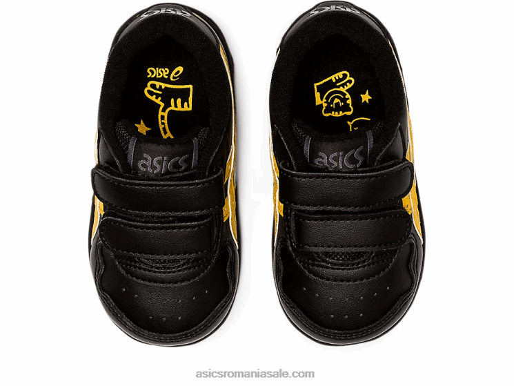 Asics negru/galben tigru mărimea copilului mic al Japoniei ZF4644449