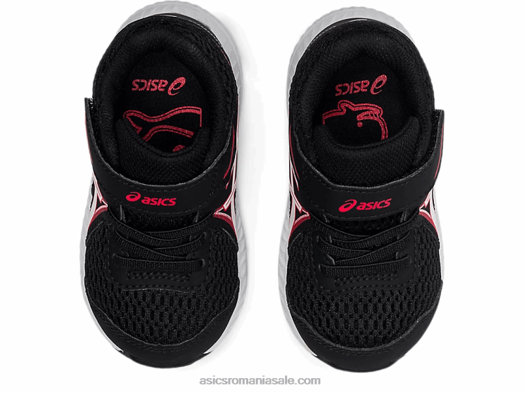 Asics negru/rosu electric susțin dimensiunea 7 copil mic ZF4644523