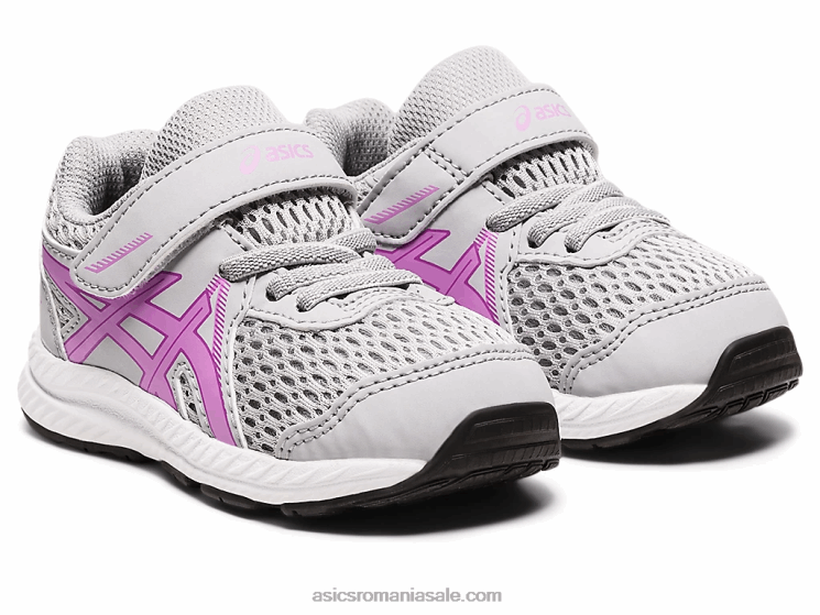 Asics piemont gri/lavandă strălucire susțin dimensiunea 7 copil mic ZF4644387