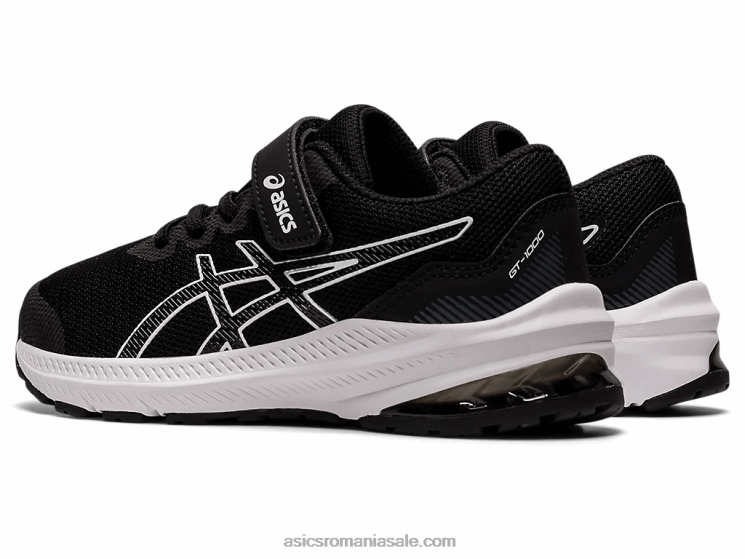 Asics alb negru gt-1000 11 preşcolar ZF4644401