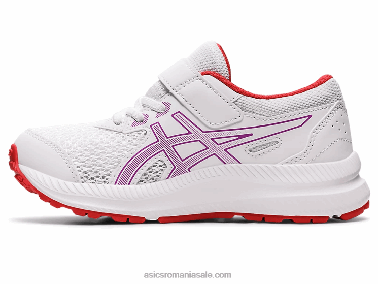 Asics alb/orhidee susțin 8 preșcolari ZF4644403