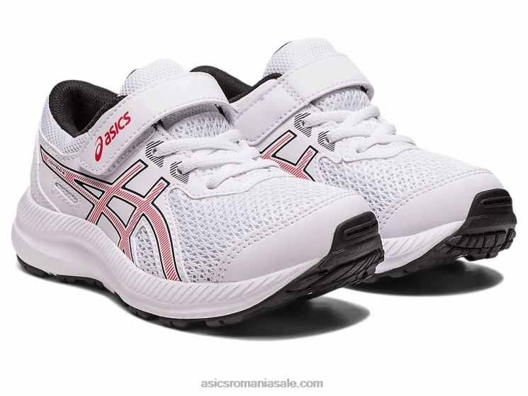 Asics alb/rosu electric susțin 8 preșcolari ZF4644297