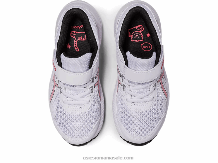 Asics alb/rosu electric susțin 8 preșcolari ZF4644297