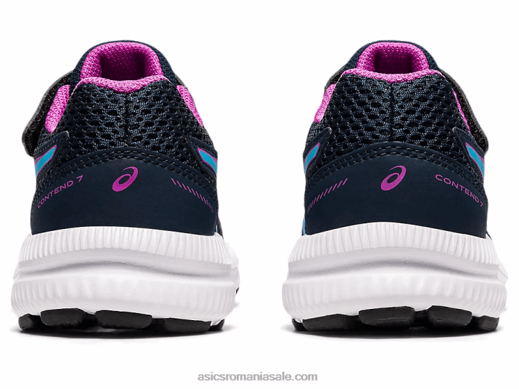 Asics albastru francez/aqua digital susțin 7 preșcolari ZF4644549
