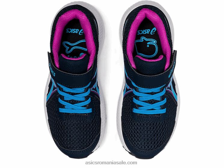 Asics albastru francez/aqua digital susțin 7 preșcolari ZF4644549