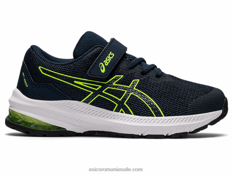 Asics albastru francez/verde pericol gt-1000 11 preşcolar ZF4644457