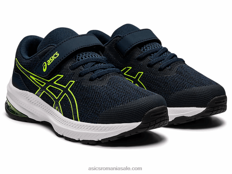 Asics albastru francez/verde pericol gt-1000 11 preşcolar ZF4644457