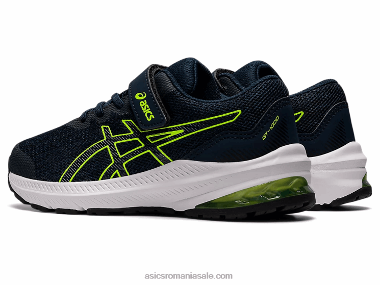 Asics albastru francez/verde pericol gt-1000 11 preşcolar ZF4644457