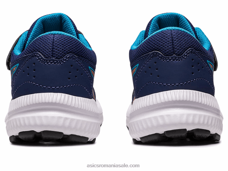 Asics albastru indigo/piersica soarelui susțin 8 preșcolari ZF4644252