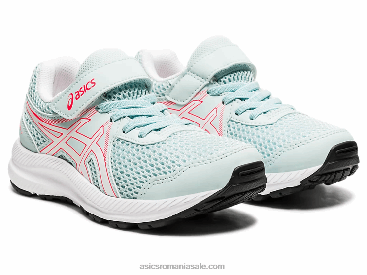 Asics aqua angel/alb susțin 7 preșcolari ZF4644546