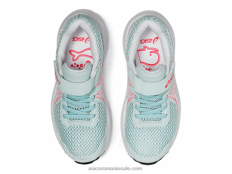 Asics aqua angel/alb susțin 7 preșcolari ZF4644546