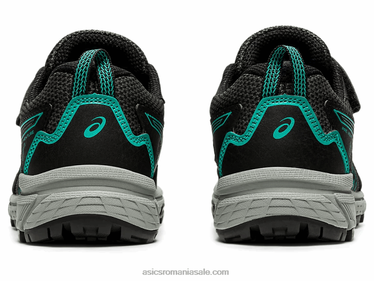 Asics bijuterie neagră/baltică pre venture 8 preşcolar ZF4644497