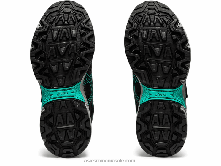 Asics bijuterie neagră/baltică pre venture 8 preşcolar ZF4644497