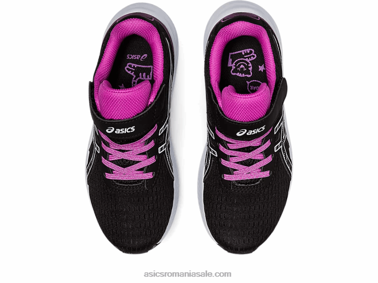 Asics cer negru/ moale pre excite 9 preşcolar ZF4644361