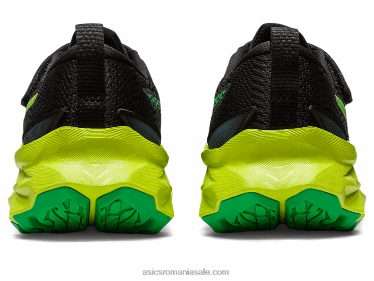 Asics coaja neagra/lamaie novablast 2 preşcolar ZF4644224