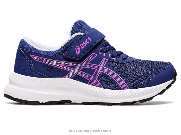 Asics dive blue/orhidee susțin 8 preșcolari ZF4644396