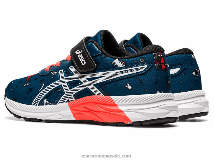 Asics mako albastru/alb pre excite 7 preşcolar ZF4644516