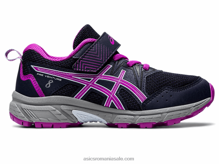 Asics miezul nopții/orhidee pre venture 8 preşcolar ZF4644375