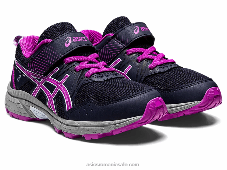 Asics miezul nopții/orhidee pre venture 8 preşcolar ZF4644375