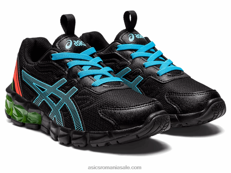 Asics negru/acvariu gel-quantum 90 3 preşcolar ZF4644386