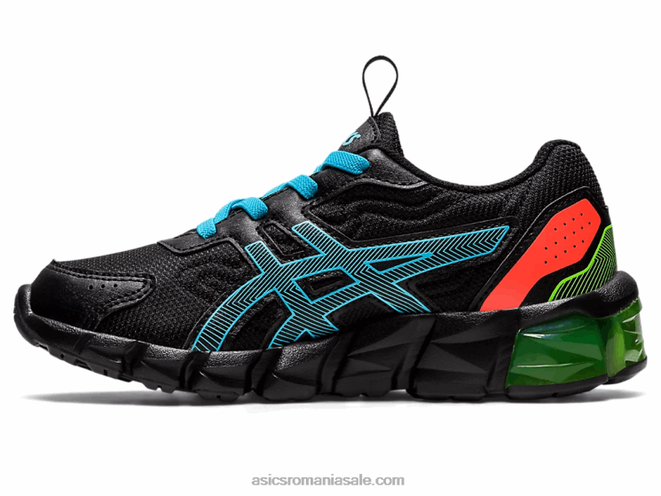 Asics negru/acvariu gel-quantum 90 3 preşcolar ZF4644386