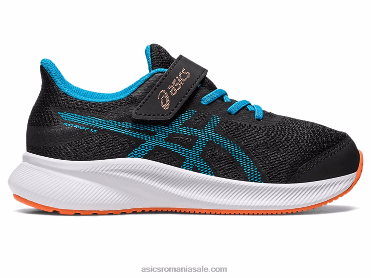 Asics negru/albastru insula patriot 13 preşcolar ZF4644308