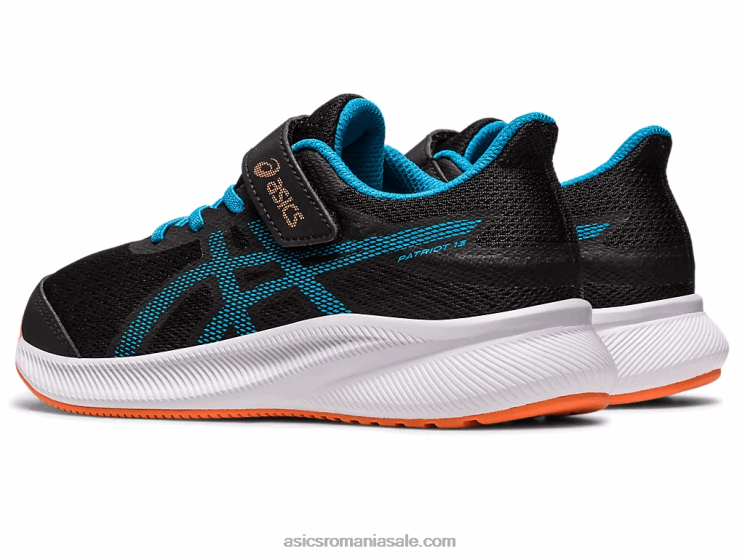 Asics negru/albastru insula patriot 13 preşcolar ZF4644308