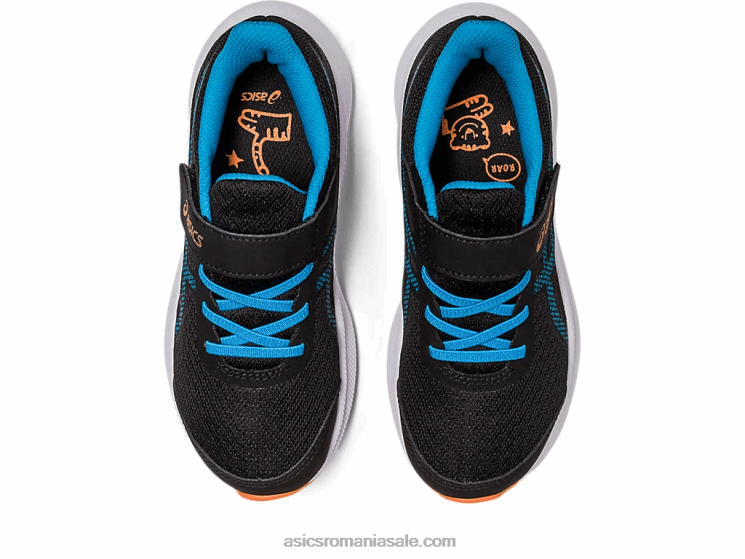 Asics negru/albastru insula patriot 13 preşcolar ZF4644308