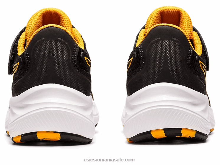 Asics negru/chihlimbar pre excite 9 preşcolar ZF4644344