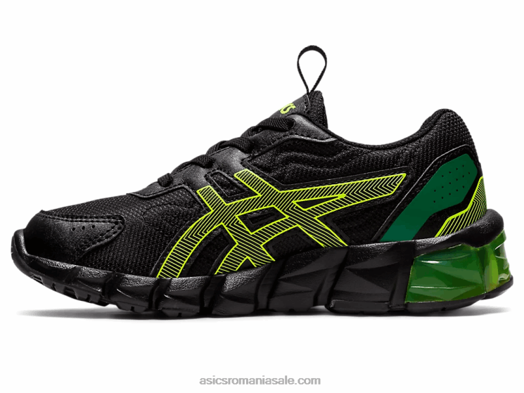 Asics negru/galben de siguranță gel-quantum 90 3 preşcolar ZF4644355