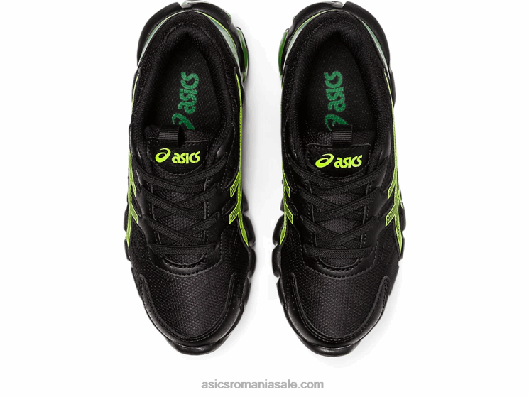 Asics negru/galben de siguranță gel-quantum 90 3 preşcolar ZF4644355