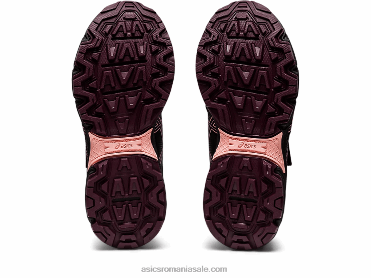 Asics negru/marte adânc pre venture 8 preşcolar ZF4644379