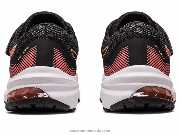 Asics negru/papaia gt-1000 11 preşcolar ZF4644296