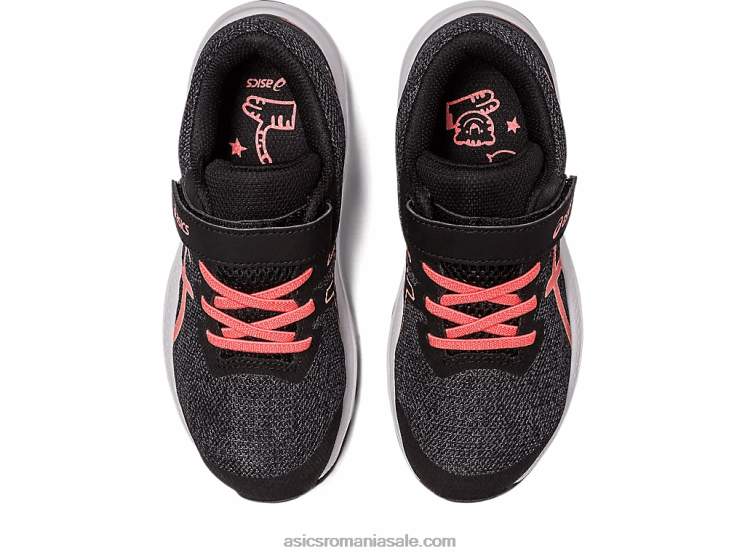 Asics negru/papaia gt-1000 11 preşcolar ZF4644296