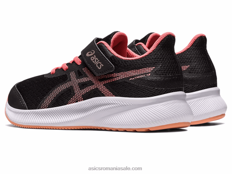 Asics negru/papaia patriot 13 preşcolar ZF4644305