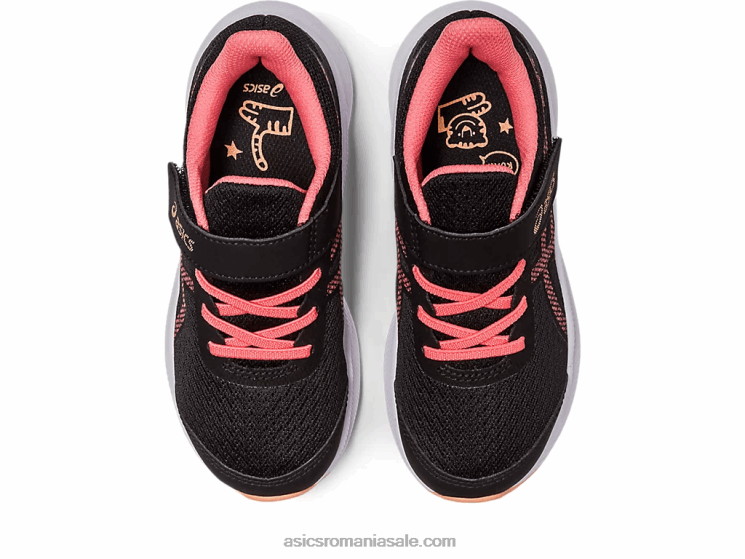Asics negru/papaia patriot 13 preşcolar ZF4644305