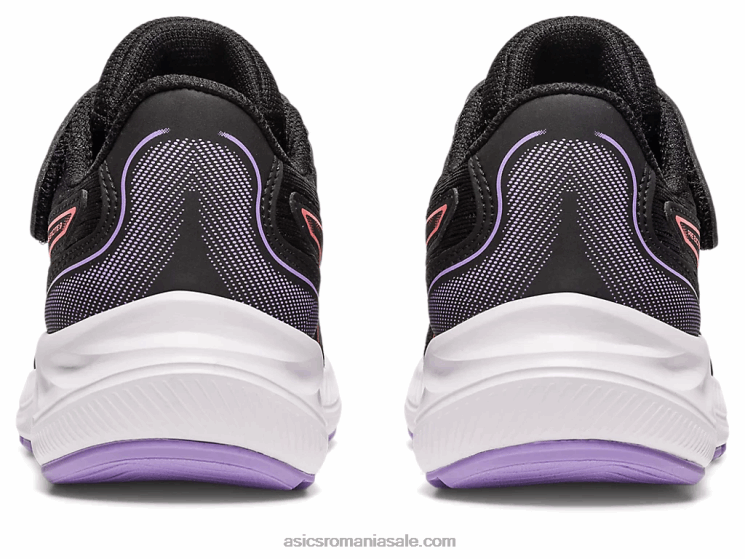 Asics negru/papaia pre excite 9 preşcolar ZF4644289