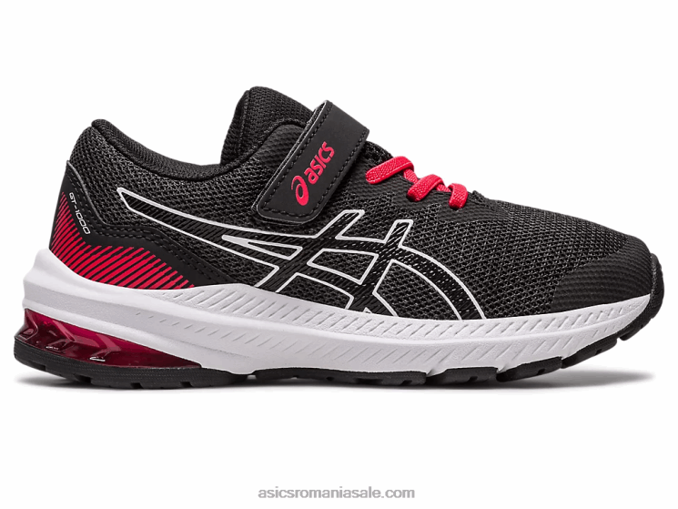Asics negru/rosu electric gt-1000 11 preşcolar ZF4644288
