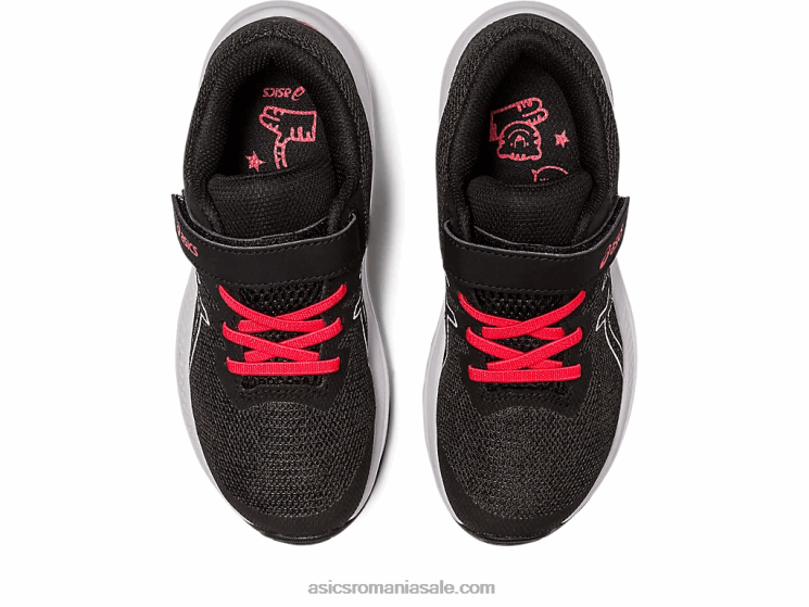 Asics negru/rosu electric gt-1000 11 preşcolar ZF4644288