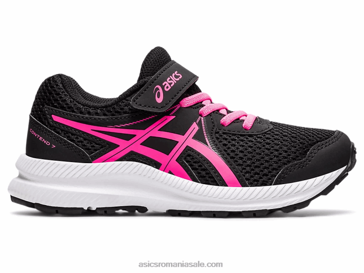 Asics negru/roz aprins susțin 7 preșcolari ZF4644541