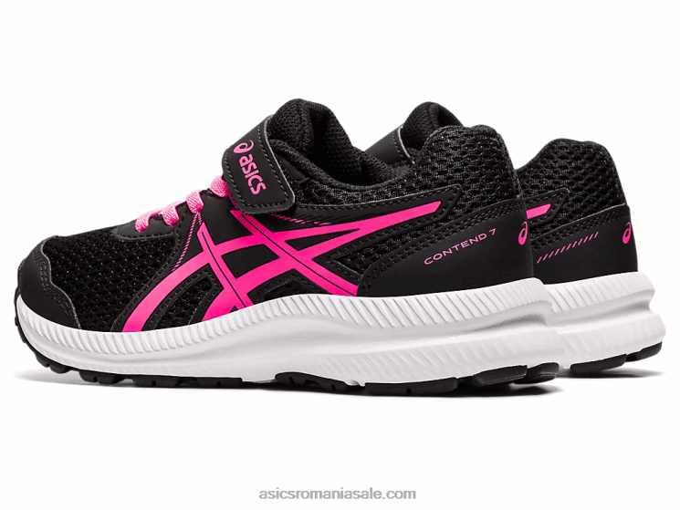 Asics negru/roz aprins susțin 7 preșcolari ZF4644541