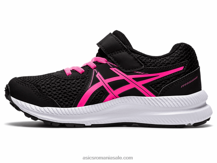Asics negru/roz aprins susțin 7 preșcolari ZF4644541