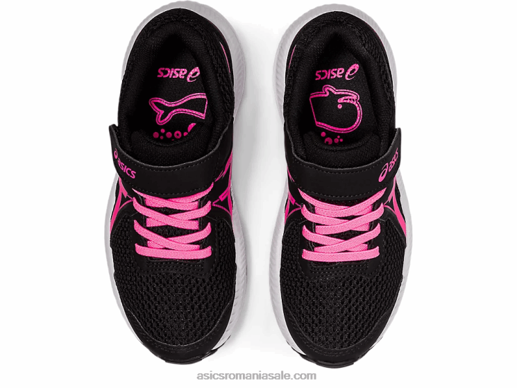 Asics negru/roz aprins susțin 7 preșcolari ZF4644541