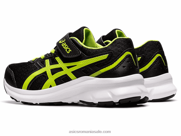Asics negru/verde pericol jolt 3 preşcolar ZF4644529