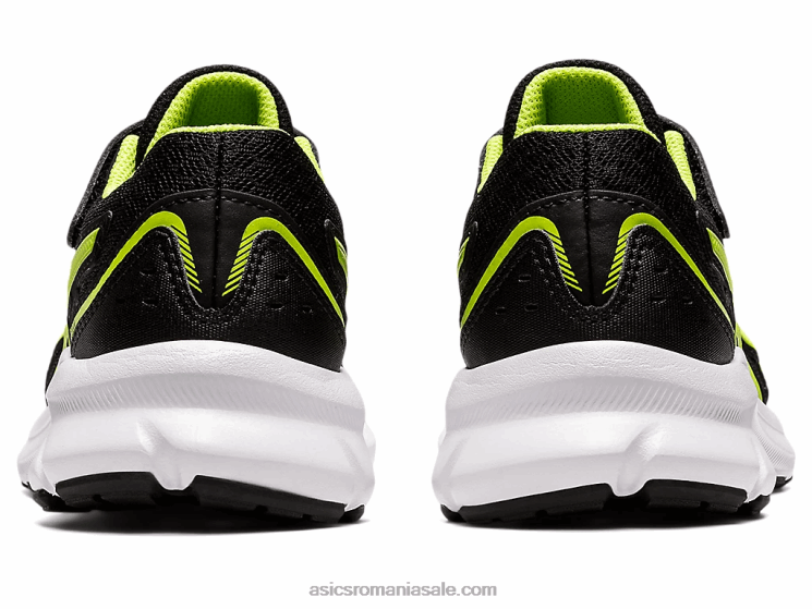 Asics negru/verde pericol jolt 3 preşcolar ZF4644529