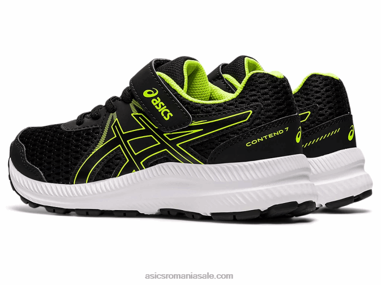 Asics negru/verde pericol susțin 7 preșcolari ZF4644518