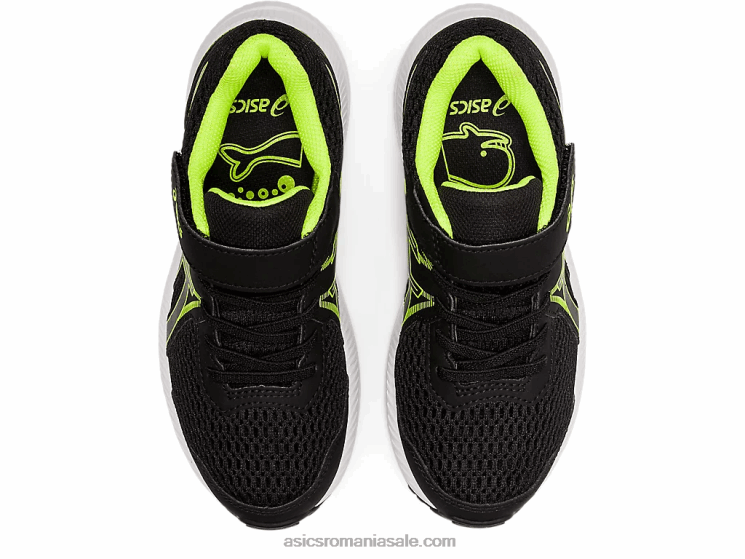 Asics negru/verde pericol susțin 7 preșcolari ZF4644518