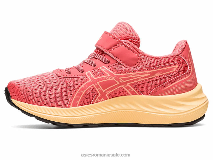Asics papaya/dună de vară pre excite 9 preşcolar ZF4644284